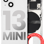 Iphone 13 Mini ile Uyumlu Küçük Bileşenler Önceden Takılmış Arka Muhafaza Mini Uluslararası Sürüm ile Uyumlu Kullanılmış  Çekme: Sınıf B Starlight