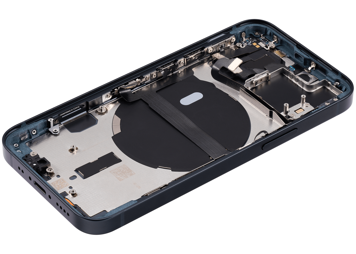 Iphone 13 Mini ile Uyumlu Küçük Bileşenler Önceden Takılmış Arka Muhafaza Mini Uluslararası Sürüm ile Uyumlu Kullanılmış  Çekme: Gece ​​Yarısı - Görsel 4