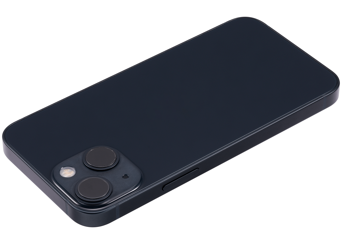 Iphone 13 Mini ile Uyumlu Küçük Bileşenler Önceden Takılmış Arka Muhafaza Mini Uluslararası Sürüm ile Uyumlu Kullanılmış  Çekme: Gece ​​Yarısı - Görsel 5
