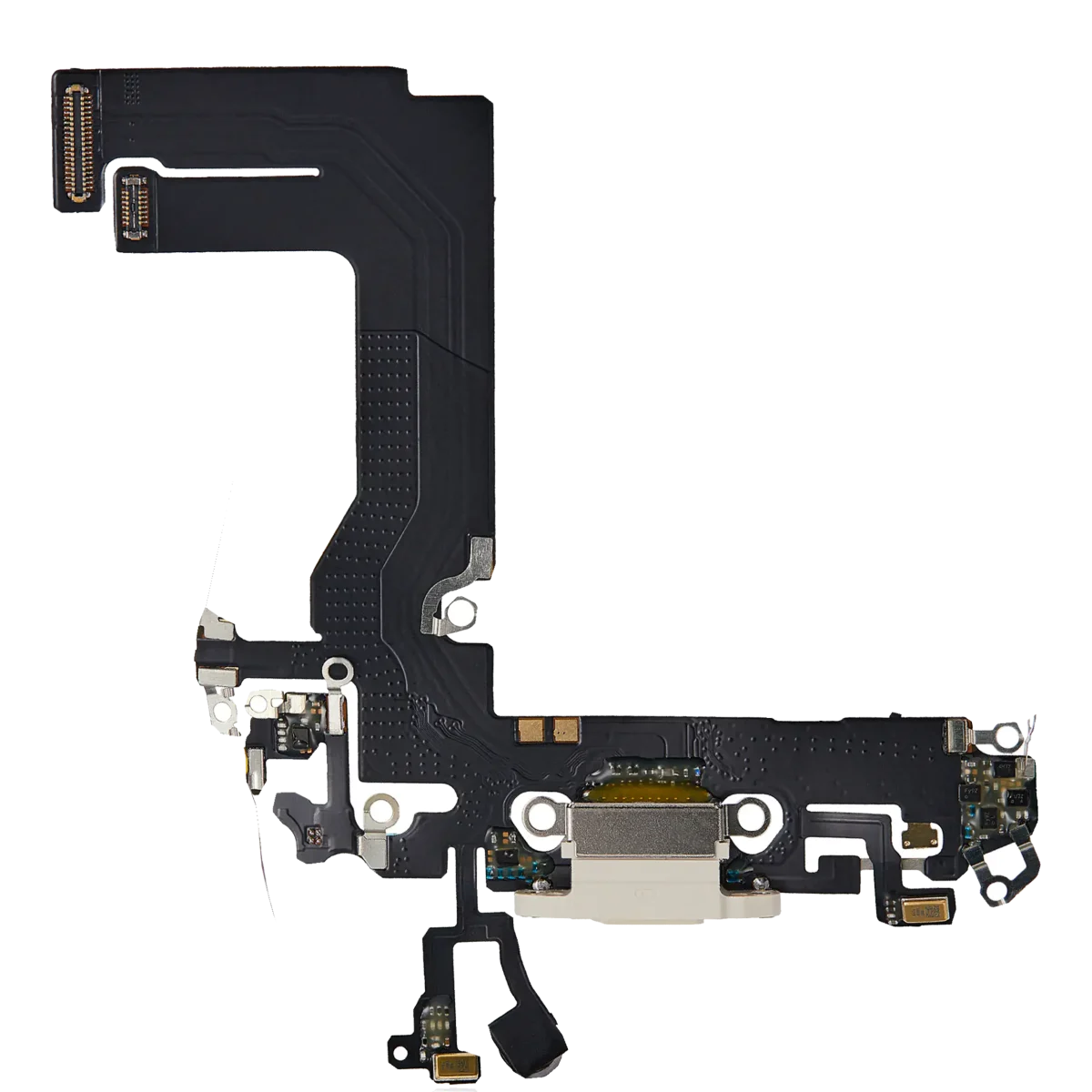 Iphone 13 Mini ile Uyumlu Şarj Portu Esnek Kablosu Mini Aftermarket Plus Starlight ile Uyumlu