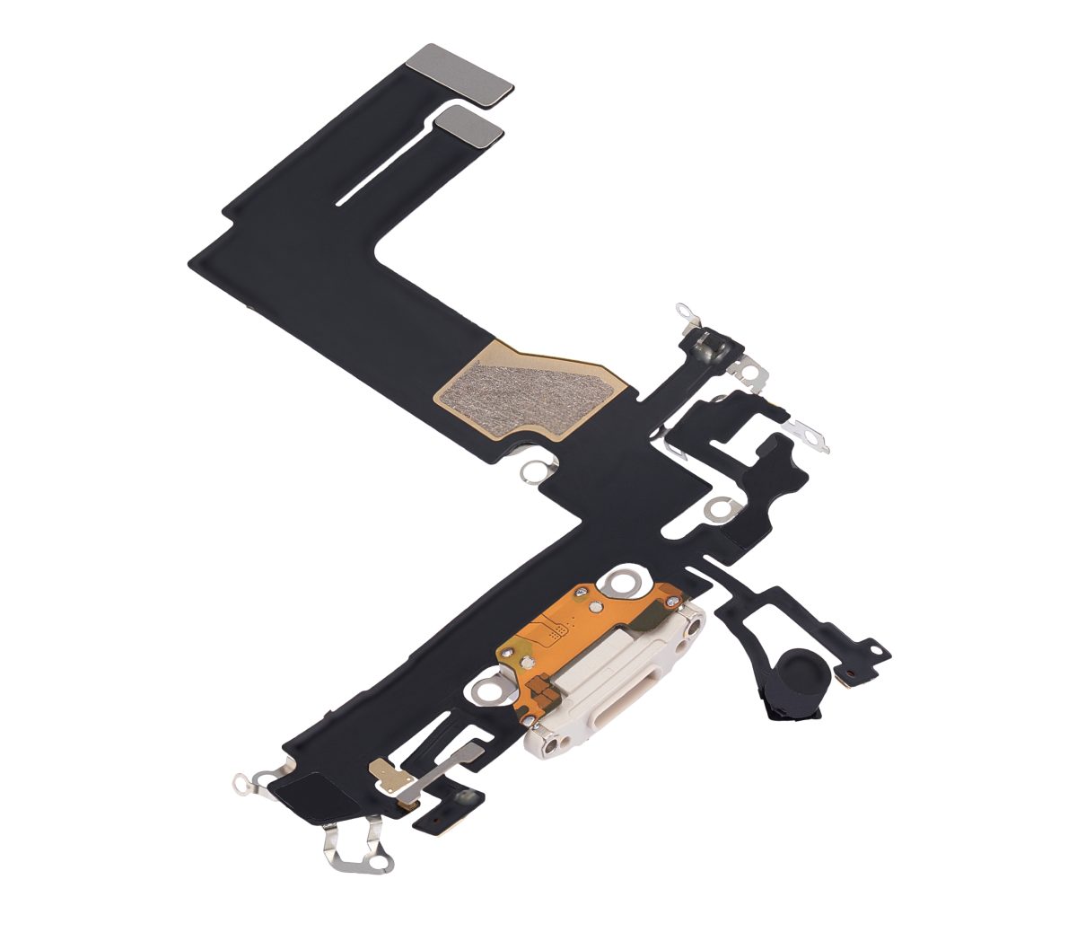 Iphone 13 Mini ile Uyumlu Şarj Portu Esnek Kablosu Mini Aftermarket Plus Starlight ile Uyumlu - Görsel 3