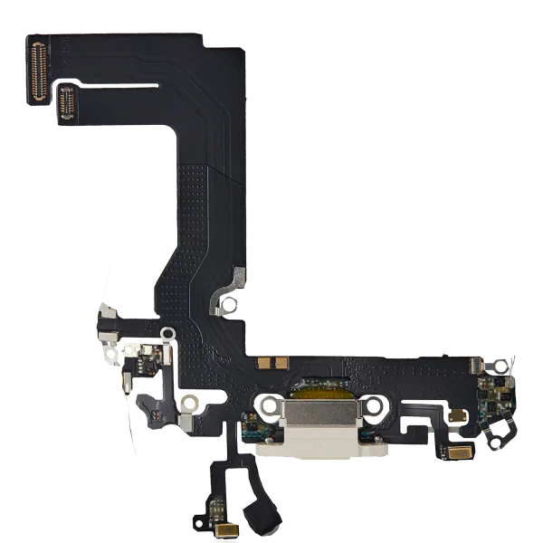 Iphone 13 Mini ile Uyumlu Şarj Portu Esnek Kablosu Mini Aftermarket Plus Starlight ile Uyumlu