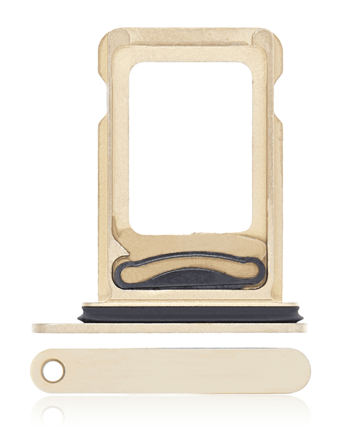 Iphone 13 Pro Max ile Uyumlu Çift Sim Kart Tepsisi / 13 Pro Max Gold ile Uyumlu - Görsel 5