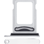 Iphone 13 Pro Max ile Uyumlu Çift Sim Kart Tepsisi / 13 Pro Max Gümüş ile Uyumlu