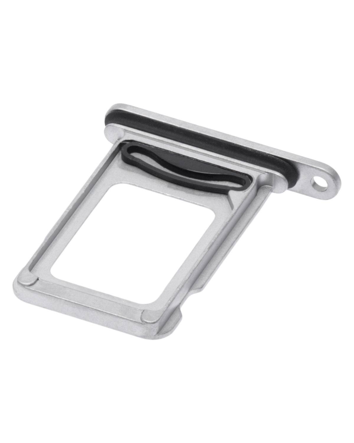 Iphone 13 Pro Max ile Uyumlu Çift Sim Kart Tepsisi / 13 Pro Max Gümüş ile Uyumlu - Görsel 4