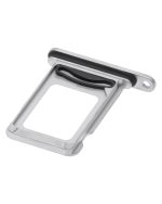 Iphone 13 Pro Max ile Uyumlu Çift Sim Kart Tepsisi / 13 Pro Max Gümüş ile Uyumlu - Görsel 4