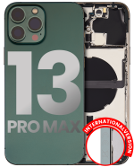 Iphone 13 Pro Max ile Uyumlu Kasa Bileşenler Önceden Takılmış Uluslararası Sürüm ile Uyumlu Kasa Kasa Alpine Green - Görsel 5