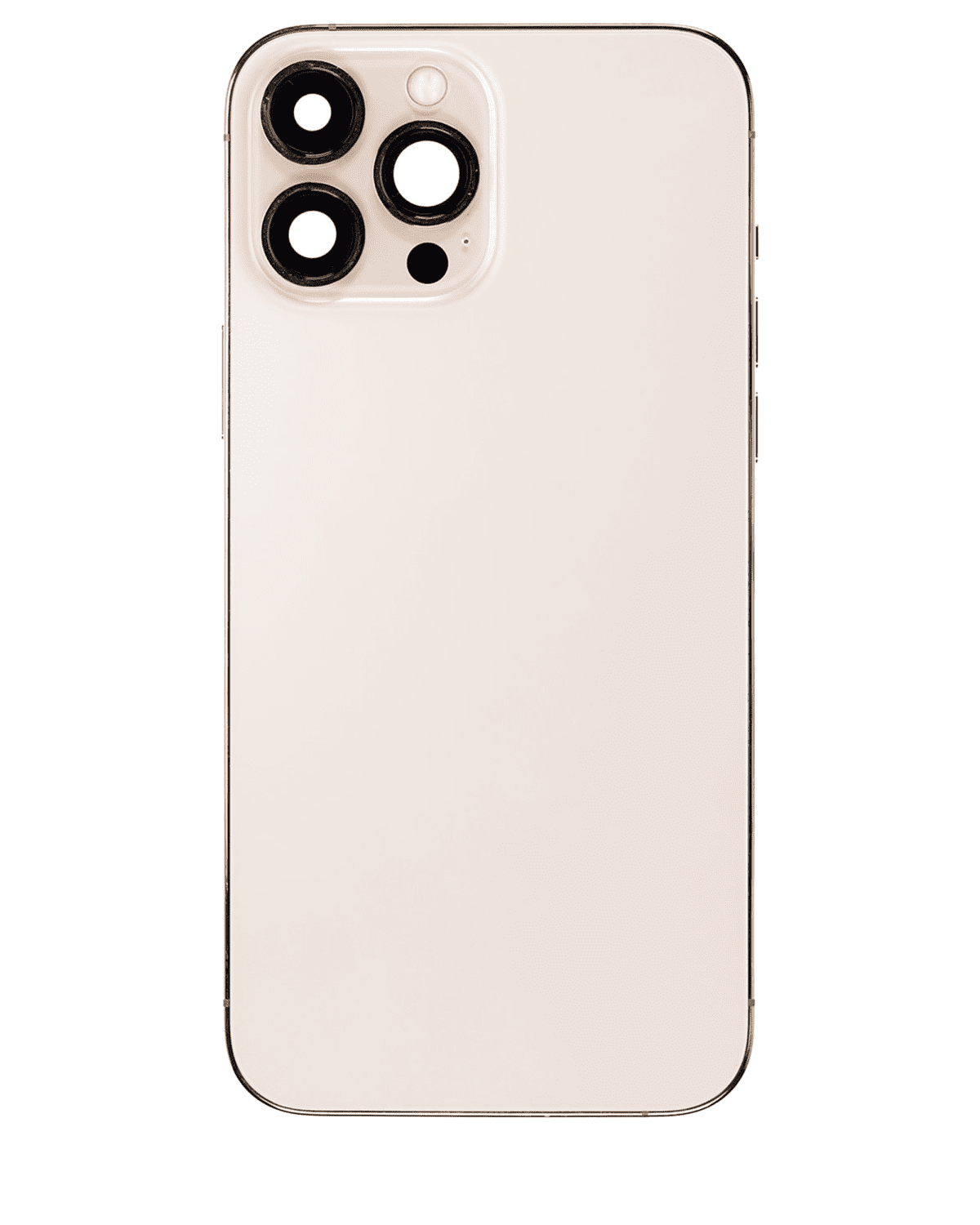 Iphone 13 Pro Max ile Uyumlu Kasa Bileşenler Önceden Takılmış ile Uyumlu Kasa Uluslararası Sürüm  Gold - Görsel 2