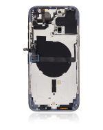 Iphone 13 Pro Max ile Uyumlu Küçük Bileşenler Önceden Takılmış Arka Muhafaza Logo Yok Plus Uluslararası Sürüm Sierra Mavisi ile Uyumlu - Görsel 3