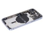 Iphone 13 Pro Max ile Uyumlu Küçük Bileşenler Önceden Takılmış Arka Muhafaza Logo Yok Plus Uluslararası Sürüm Sierra Mavisi ile Uyumlu - Görsel 5