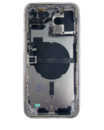 Iphone 13 Pro Max ile Uyumlu Küçük Bileşenler Önceden Takılmış Arka Muhafaza Uluslararası Sürüm ile Uyumlu Kullanılmış  Çekme:  Gümüş - Görsel 4