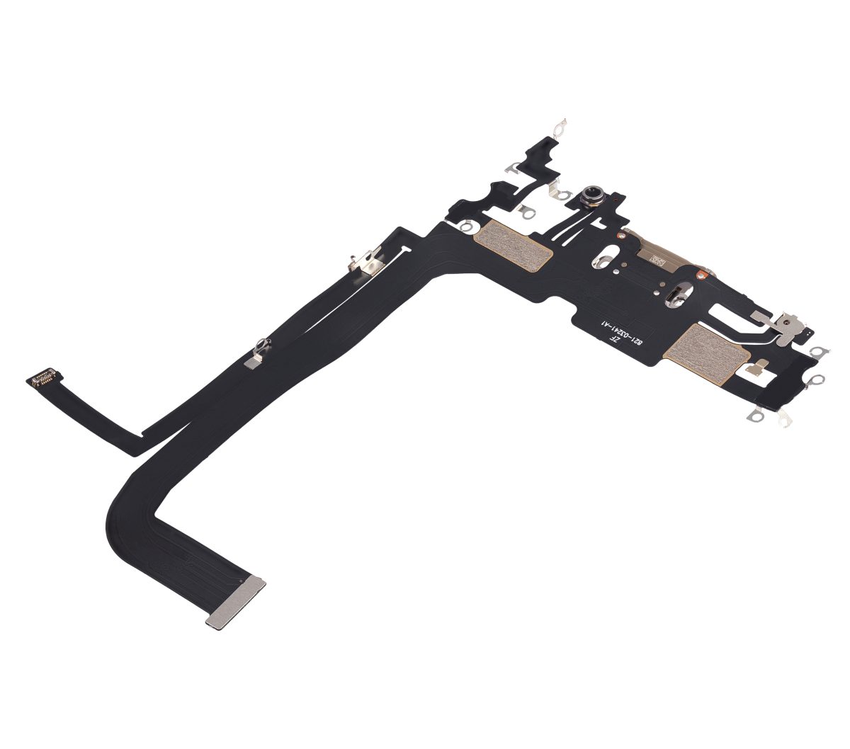 Iphone 13 Pro Max ile Uyumlu Şarj Portu Esnek Kablosu Aftermarket Plus Gold ile Uyumlu - Görsel 3