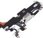 Iphone 13 Pro Max ile Uyumlu Şarj Portu Esnek Kablosu Plus Gümüş ile Uyumlu - Görsel 5