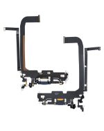 Iphone 13 Pro Max ile Uyumlu Şarj Portu Esnek Kablosu Premium Sierra Blue ile Uyumlu - Görsel 2