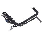 Iphone 13 Pro Max ile Uyumlu Şarj Portu Esnek Kablosu ile Uyumlu Kullanılmış  Çekme Sierra Mavisi - Görsel 3