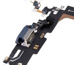 Iphone 13 Pro Max ile Uyumlu Şarj Portu Esnek Kablosu ile Uyumlu Kullanılmış  Çekme Sierra Mavisi - Görsel 5
