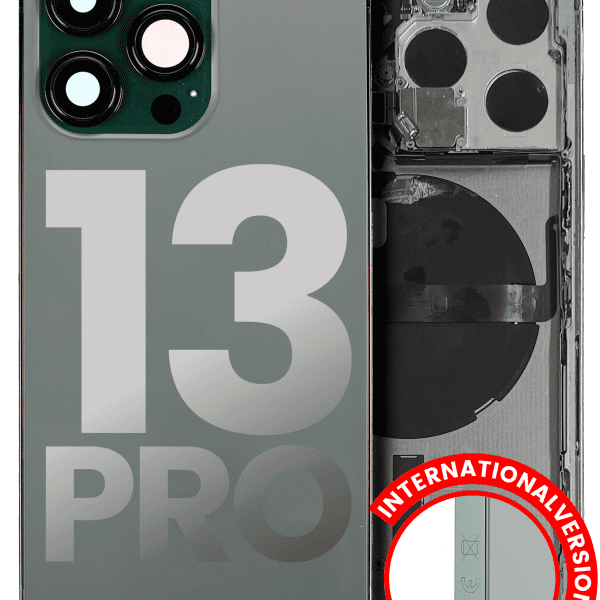 Iphone 13 Pro ile Uyumlu Kasa Bileşenler Önceden Takılmış Uluslararası Sürüm ile Uyumlu Kasa  Alpine Green