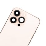 Iphone 13 Pro ile Uyumlu Kasa Bileşenler Önceden Takılmış Uluslararası Sürüm ile Uyumlu Kasa  Gold - Görsel 3