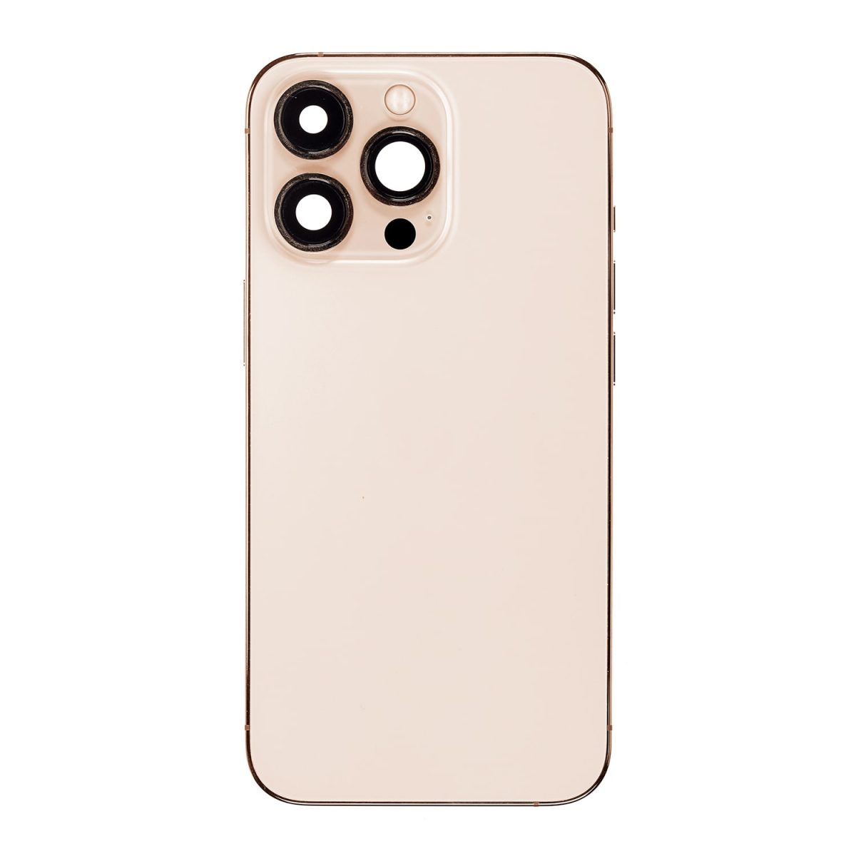 Iphone 13 Pro ile Uyumlu Kasa Bileşenler Önceden Takılmış Uluslararası Sürüm ile Uyumlu Kasa Kasa Gold - Görsel 3