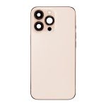 Iphone 13 Pro ile Uyumlu Kasa Bileşenler Önceden Takılmış Uluslararası Sürüm ile Uyumlu Kasa Kasa Gold - Görsel 3