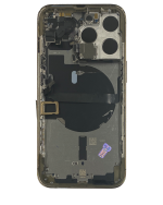 Iphone 13 Pro ile Uyumlu Kasa Bileşenler Önceden Takılmış Uluslararası Sürüm ile Uyumlu Kasa Kasa Gold - Görsel 4