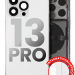 Iphone 13 Pro ile Uyumlu Kasa Bileşenler Önceden Takılmış Uluslararası Sürüm ile Uyumlu Kasa Kasa Gümüş