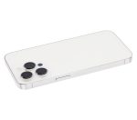 Iphone 13 Pro ile Uyumlu Küçük Bileşenler Önceden Takılmış Arka Muhafaza Logo Yok Plus Uluslararası Sürüm Gümüş ile Uyumlu - Görsel 4