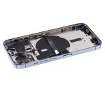 Iphone 13 Pro ile Uyumlu Küçük Bileşenler Önceden Takılmış Arka Muhafaza Logo Yok Plus Uluslararası Sürüm Sierra Mavisi ile Uyumlu - Görsel 5