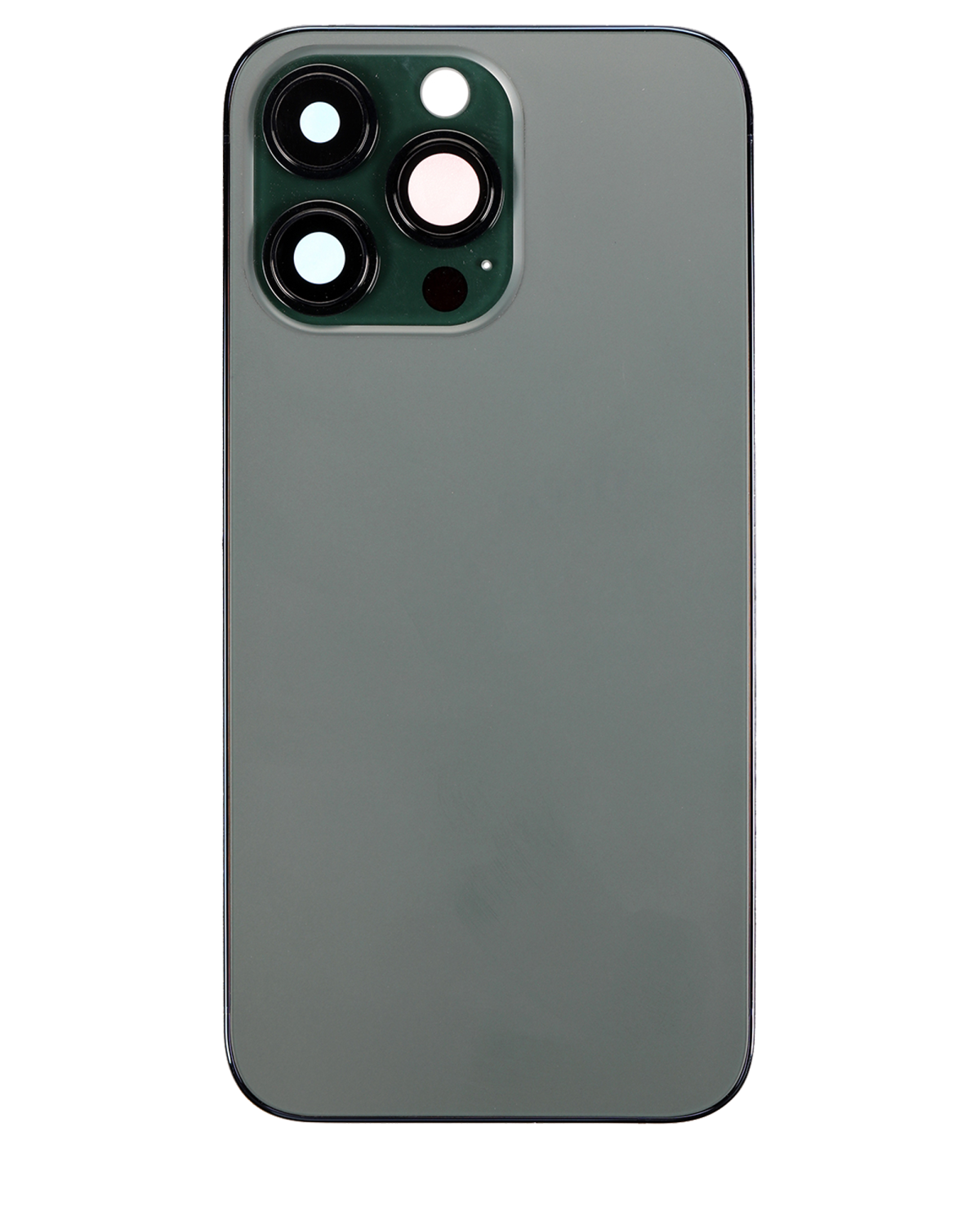 Iphone 13 Pro ile Uyumlu Küçük Bileşenler Önceden Takılmış Arka Muhafaza Uluslararası Sürüm ile Uyumlu Kullanılmış  Çekme:  Alpine Green - Görsel 3