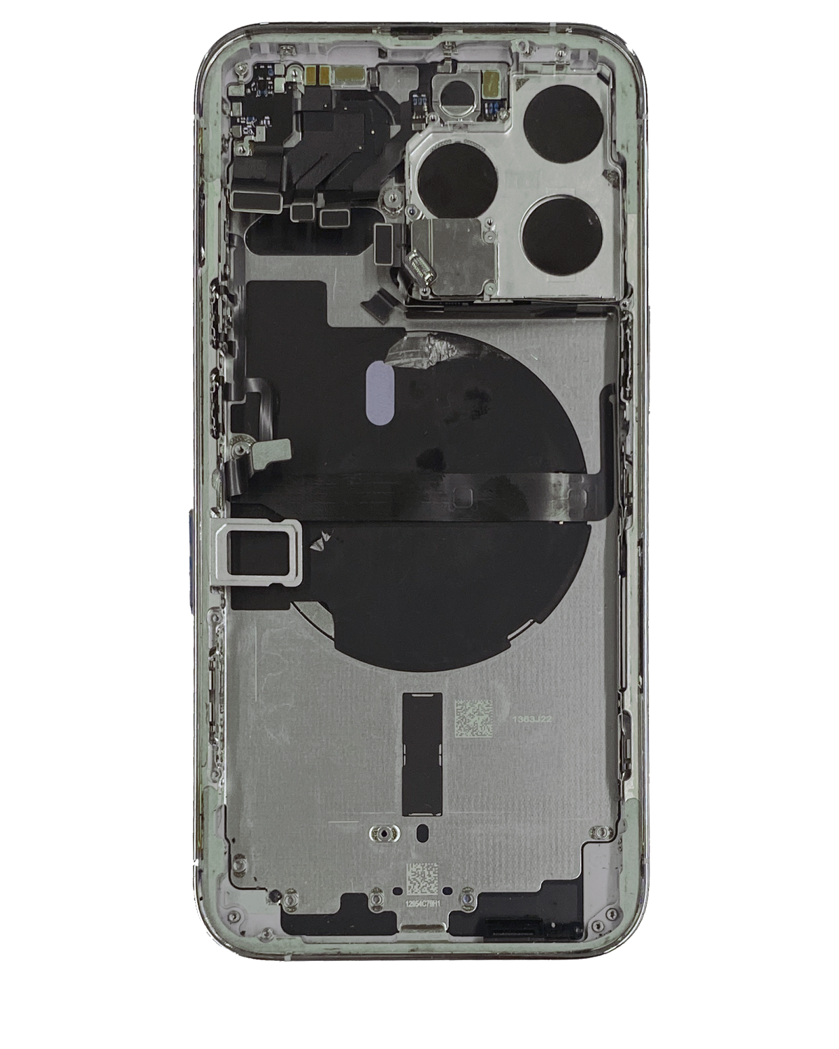 Iphone 13 Pro ile Uyumlu Küçük Bileşenler Önceden Takılmış Arka Muhafaza Uluslararası Sürüm ile Uyumlu Kullanılmış  Çekme:  Alpine Green - Görsel 5