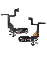 Iphone 13 Pro ile Uyumlu Şarj Portu Esnek Kablosu Aftermarket Plus Gold ile Uyumlu - Görsel 2