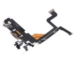 Iphone 13 Pro ile Uyumlu Şarj Portu Esnek Kablosu Aftermarket Plus Gold ile Uyumlu - Görsel 3