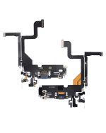 Iphone 13 Pro ile Uyumlu Şarj Portu Esnek Kablosu Aftermarket Plus Sierra Blue ile Uyumlu - Görsel 2