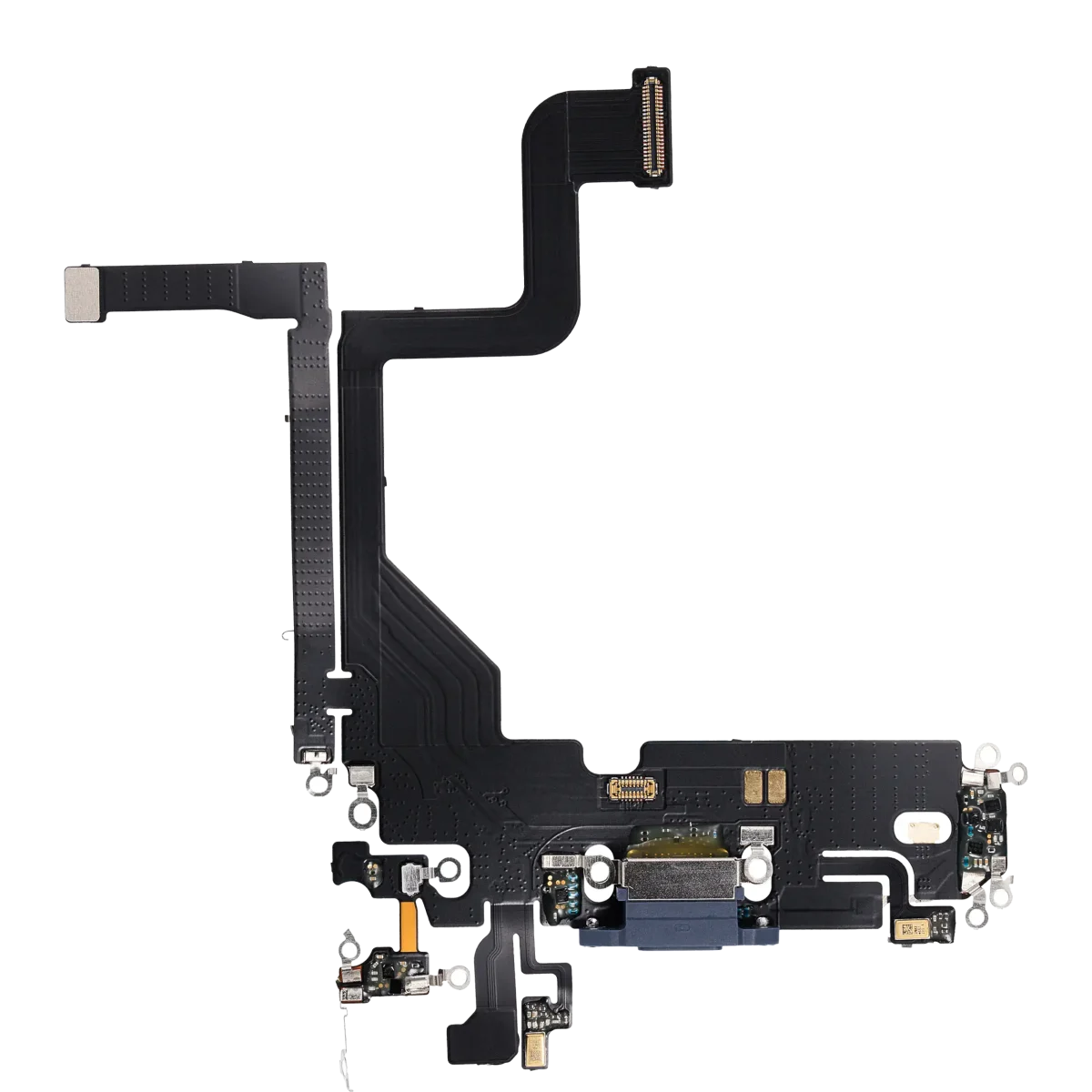 Iphone 13 Pro ile Uyumlu Şarj Portu Esnek Kablosu Aftermarket Plus Sierra Blue ile Uyumlu