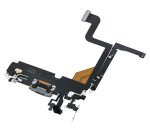 Iphone 13 Pro ile Uyumlu Şarj Portu Esnek Kablosu Premium Gümüş ile Uyumlu - Görsel 3