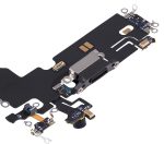 Iphone 13 Pro ile Uyumlu Şarj Portu Esnek Kablosu ile UyumluÇekme Grafit - Görsel 5