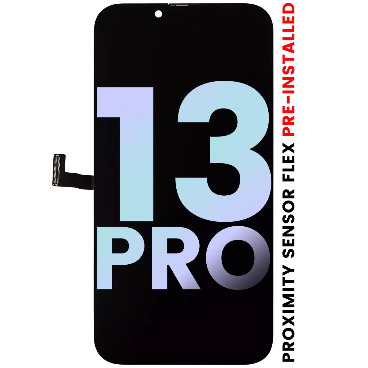Iphone 13 Pro ile Uyumlu Yakınlık Sensörü Flex Önceden Takılı Servis Paketi ile Uyumlu