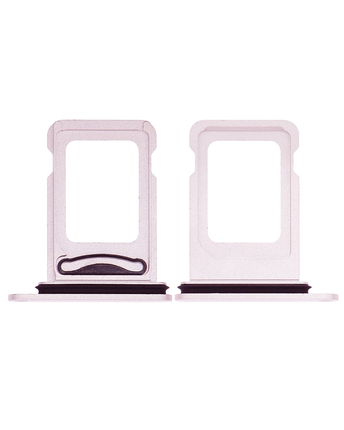 Iphone 13 ile Uyumlu Çift Sim Kart Tepsisi Rose ile Uyumlu - Görsel 2