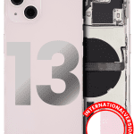 Iphone 13 ile Uyumlu Kasa Bileşenler Önceden Takılmış ile Uyumlu Kasa Uluslararası Sürüm  Rose