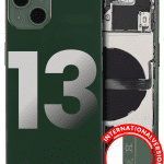 Iphone 13 ile Uyumlu Kasa Bileşenler Önceden Takılmış ile Uyumlu Kasa Uluslararası Sürüm  Yeşil