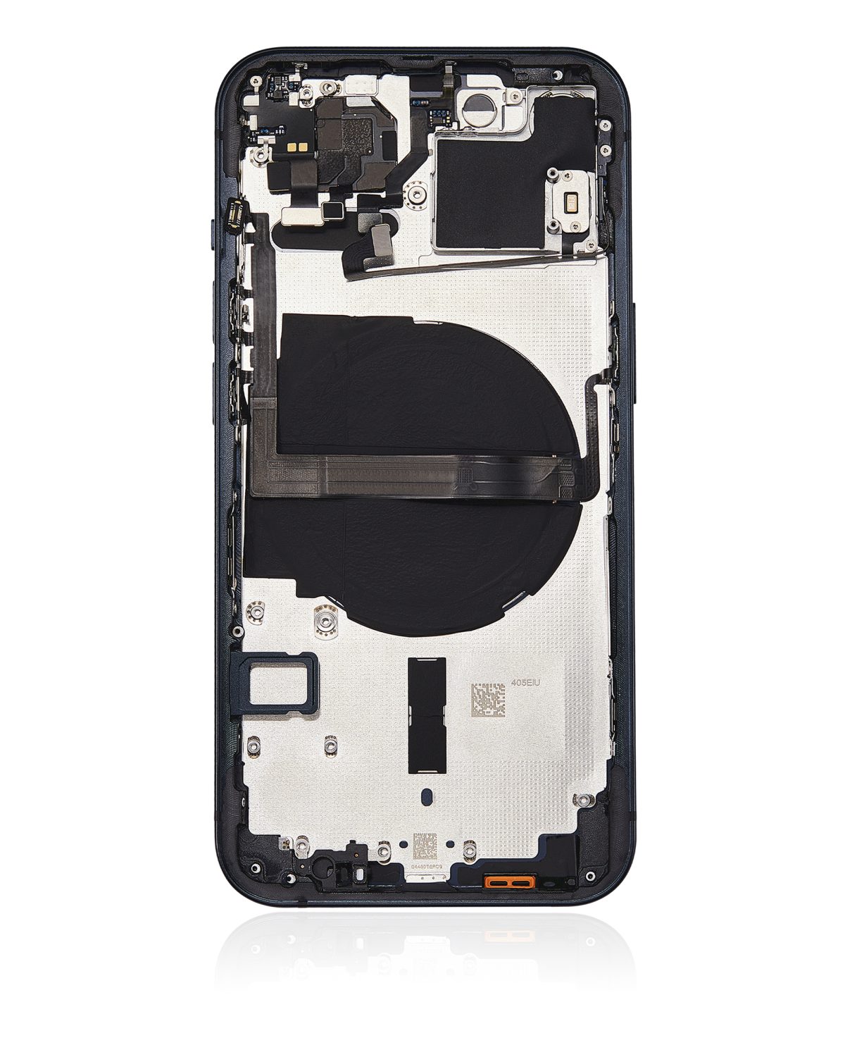 Iphone 13 ile Uyumlu Küçük Bileşenler Önceden Takılmış Arka Muhafaza Logo Yok Plus Uluslararası Sürüm Gece ​​Yarısı ile Uyumlu - Görsel 3