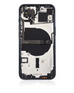 Iphone 13 ile Uyumlu Küçük Bileşenler Önceden Takılmış Arka Muhafaza Logo Yok Plus Uluslararası Sürüm Gece ​​Yarısı ile Uyumlu - Görsel 3