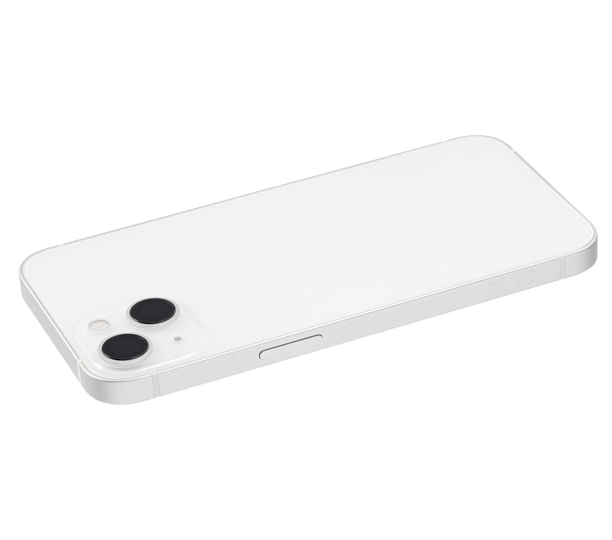 Iphone 13 ile Uyumlu Küçük Bileşenler Önceden Takılmış Arka Muhafaza ile Uyumlu Logo Yok Plus Uluslararası Sürüm Starlight - Görsel 4