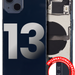 Iphone 13 ile Uyumlu Küçük Bileşenler Önceden Takılmış Arka Muhafaza ile Uyumlu Uluslararası Sürüm Kullanılmış  Çekme: Sınıf C Gece ​​Yarısı