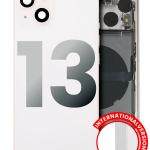 Iphone 13 ile Uyumlu Küçük Bileşenler Önceden Takılmış Arka Muhafaza ile Uyumlu Uluslararası Sürüm Kullanılmış  Çekme: Sınıf C Starlight