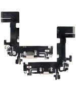 Iphone 13 ile Uyumlu Şarj Portu Esnek Kablosu Aftermarket Plus Rose ile Uyumlu - Görsel 2