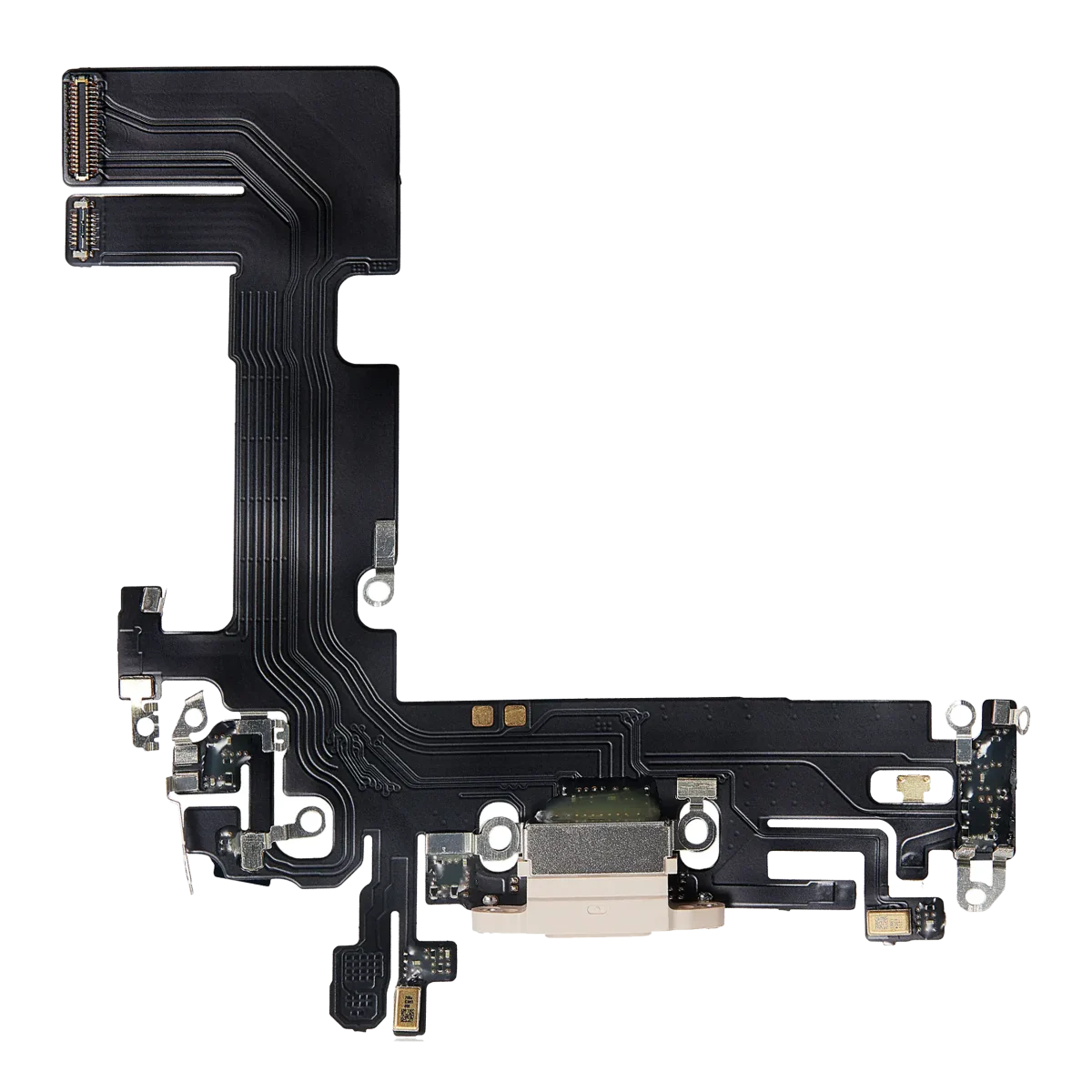 Iphone 13 ile Uyumlu Şarj Portu Esnek Kablosu Aftermarket Plus Rose ile Uyumlu