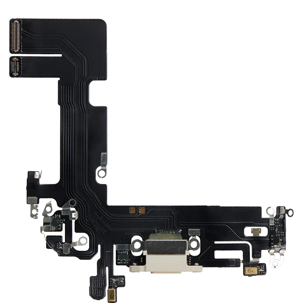 Iphone 13 ile Uyumlu Şarj Portu Esnek Kablosu Aftermarket Plus Starlight ile Uyumlu