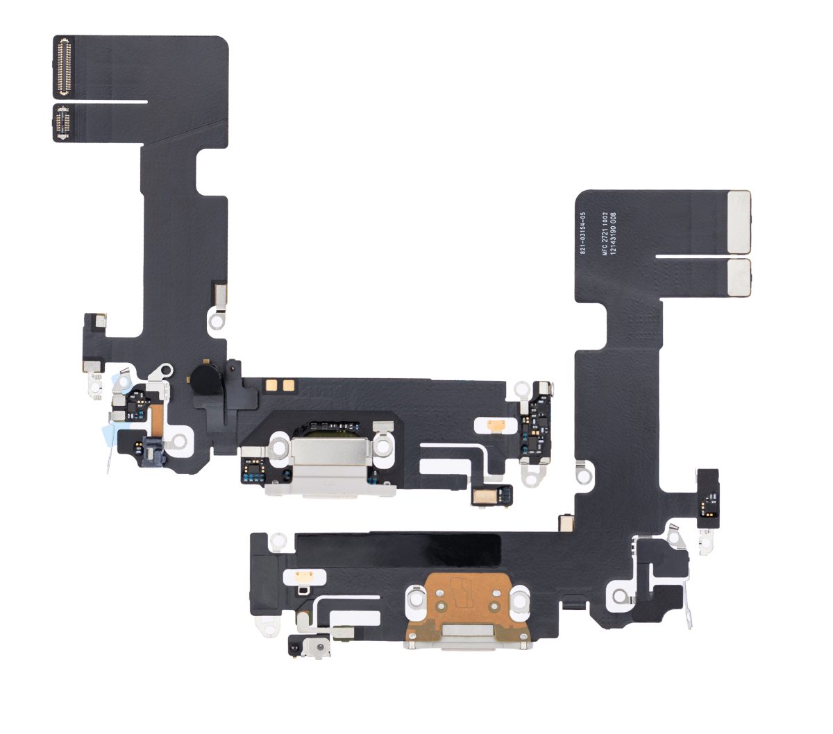 Iphone 13 ile Uyumlu Şarj Portu Esnek Kablosu Premium Starlight ile Uyumlu - Görsel 2