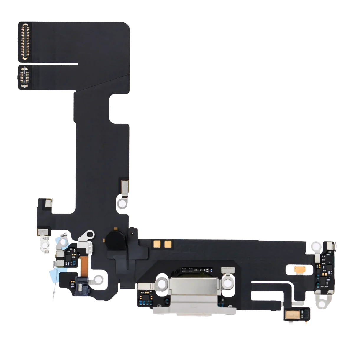 Iphone 13 ile Uyumlu Şarj Portu Esnek Kablosu Premium Starlight ile Uyumlu